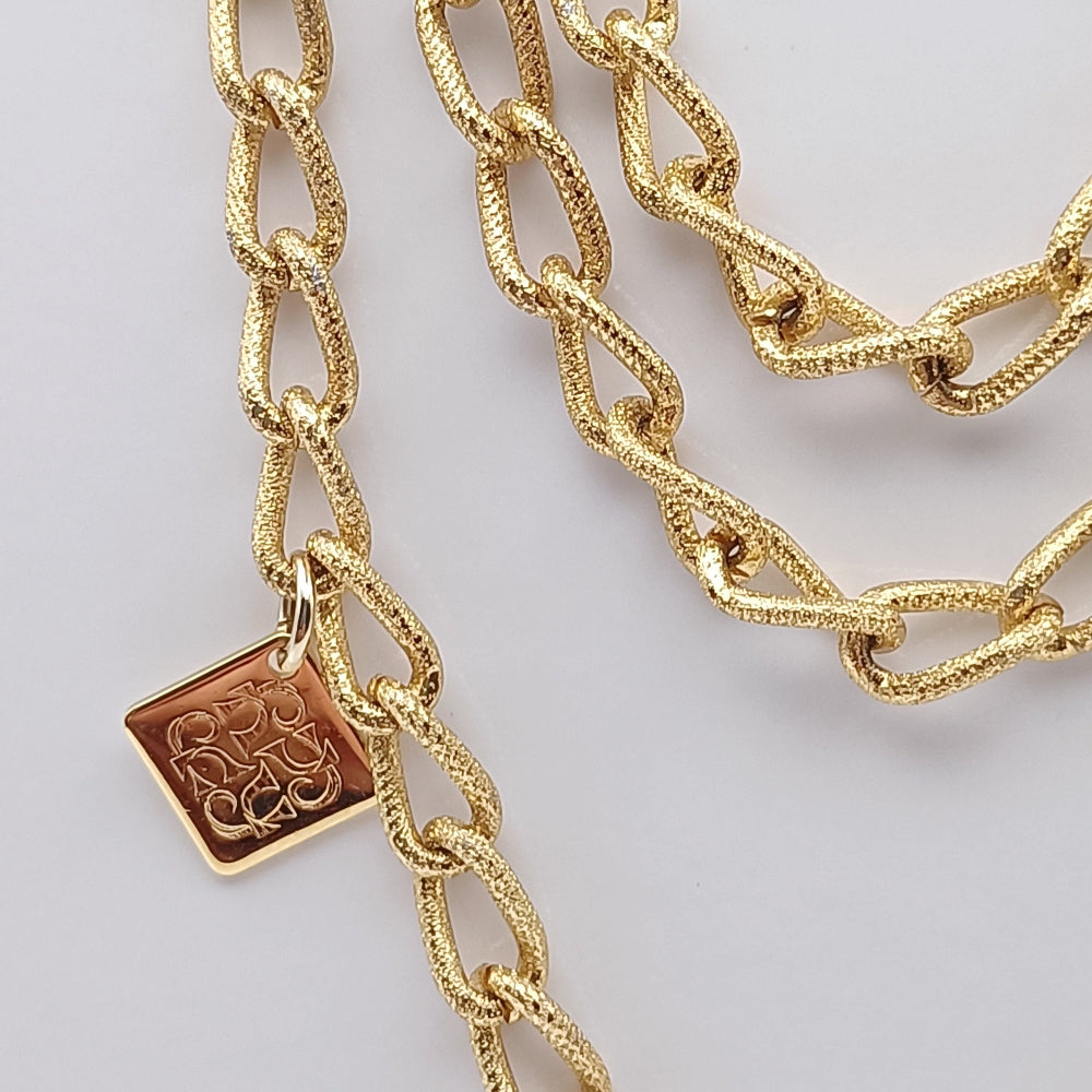 Collana-150cm-dorata magli larghe ungioielloperte.com