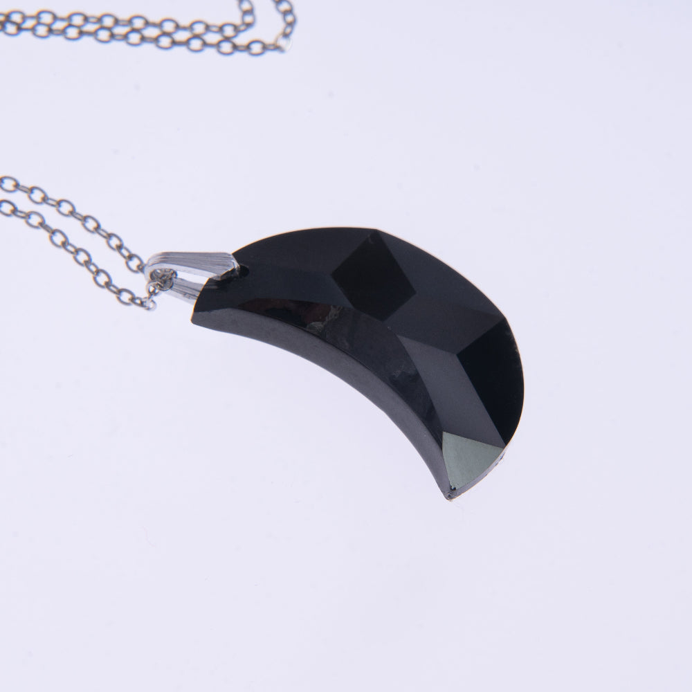 Collana donna con pendente mezza luna