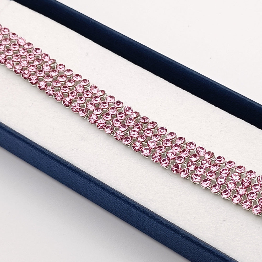 Braccialetto scintillante con cristalli Swarovski Elements - ungioielloperte