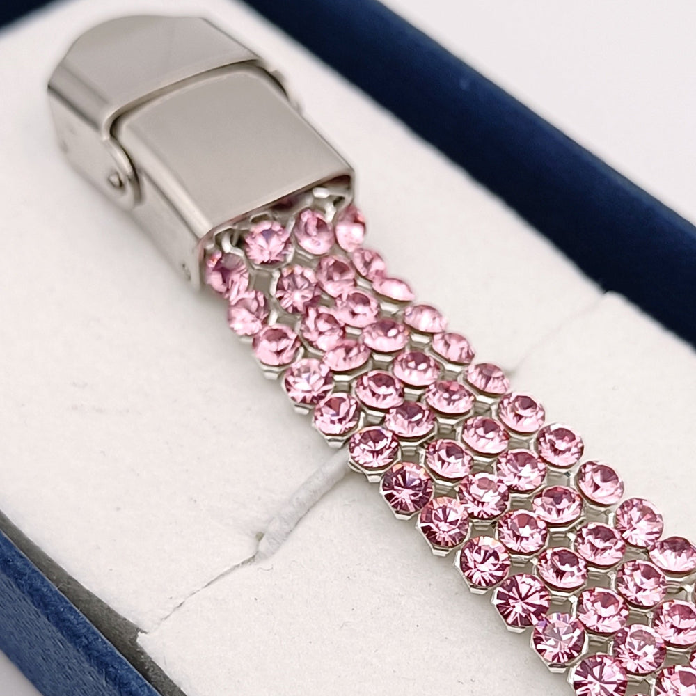 Braccialetto scintillante con cristalli Swarovski Elements - ungioielloperte