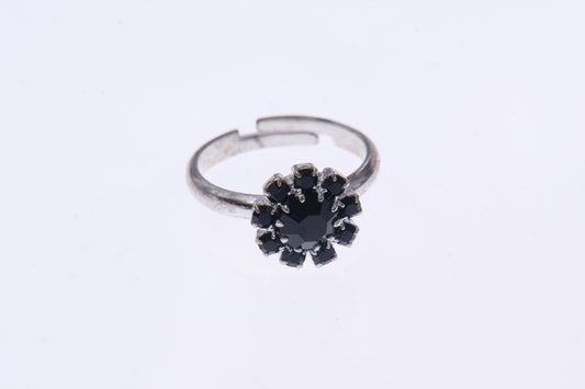 Anello Donna Rosetta in strass cristallo - 3214